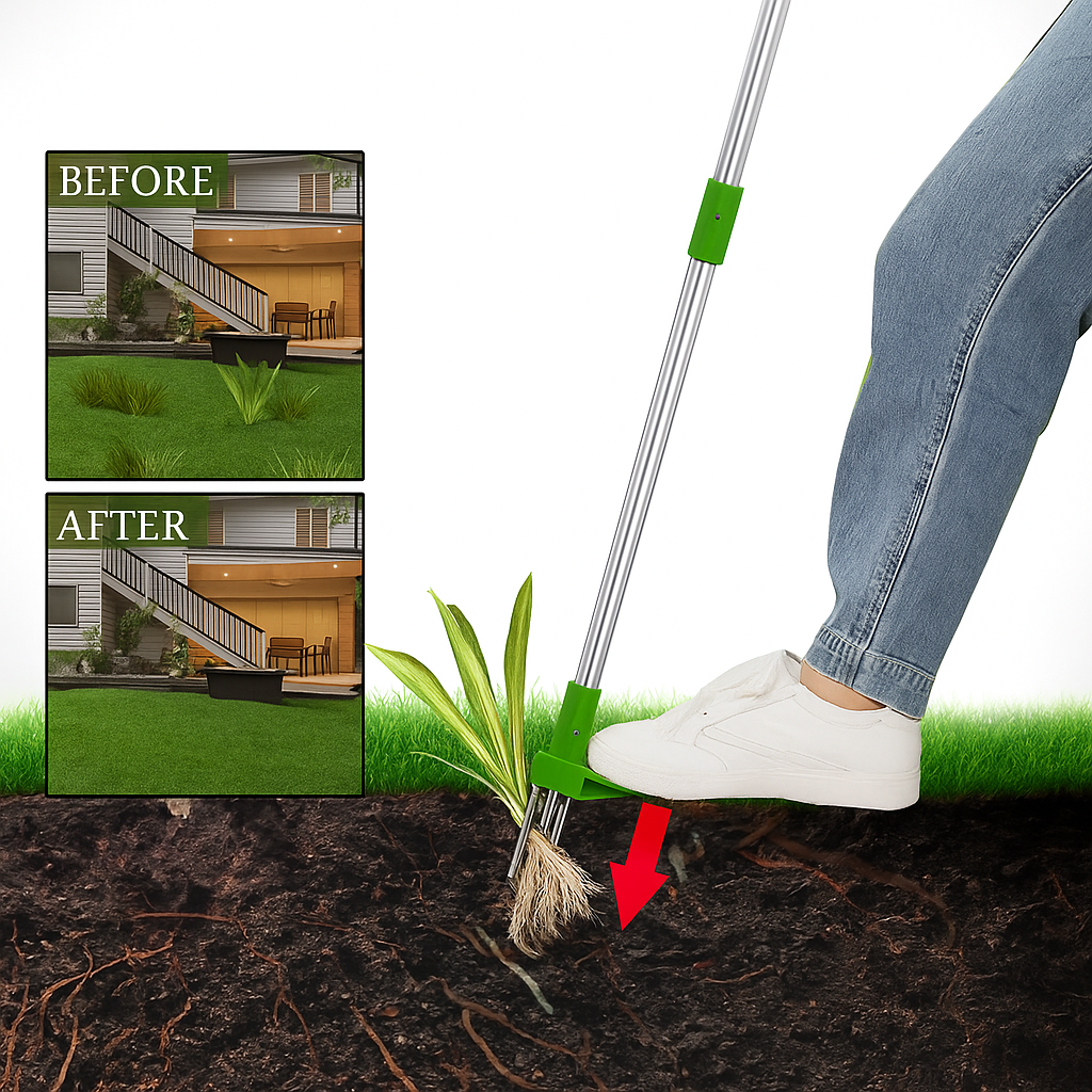 TerraRoot™ - Long Handled Weed Remover