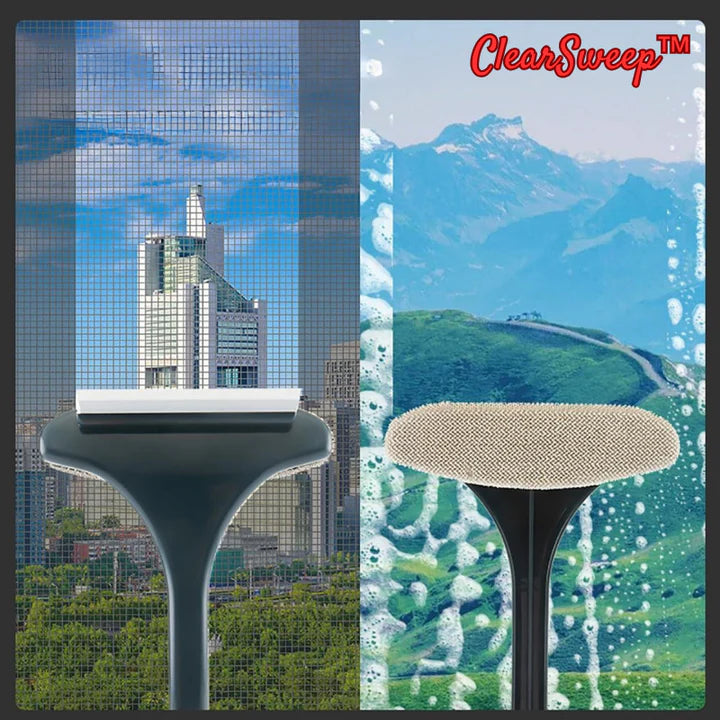 ClearSweep™ - 2-in-1 Window and Screen Cleaner