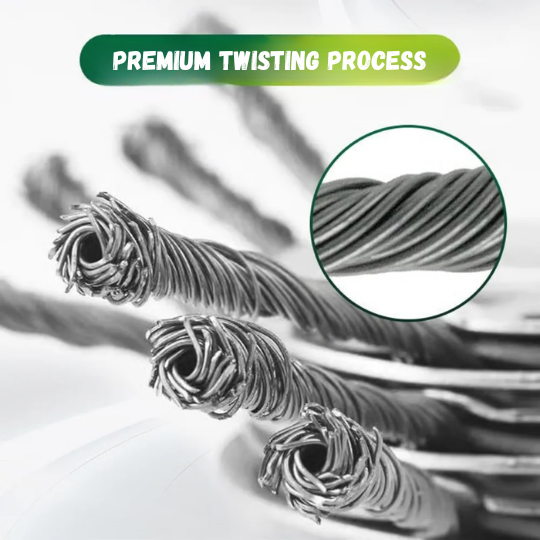 SteelSpin™ - Durable Steel Wire Trimmer Head