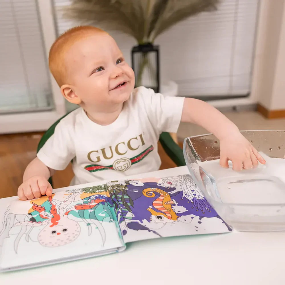 ColorDip™ - Reusable Magic Water Sign Book