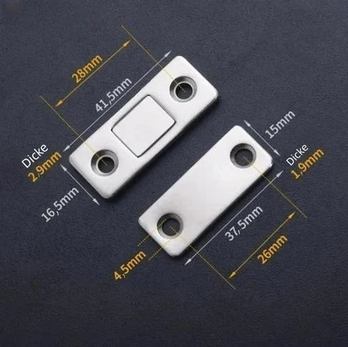 InvisiLock™ | Ultra-thin invisible cabinet door magnets (set of 4)