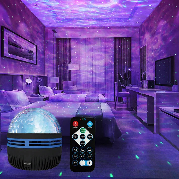 WaveLuxe™ - Water & Aurora Projector