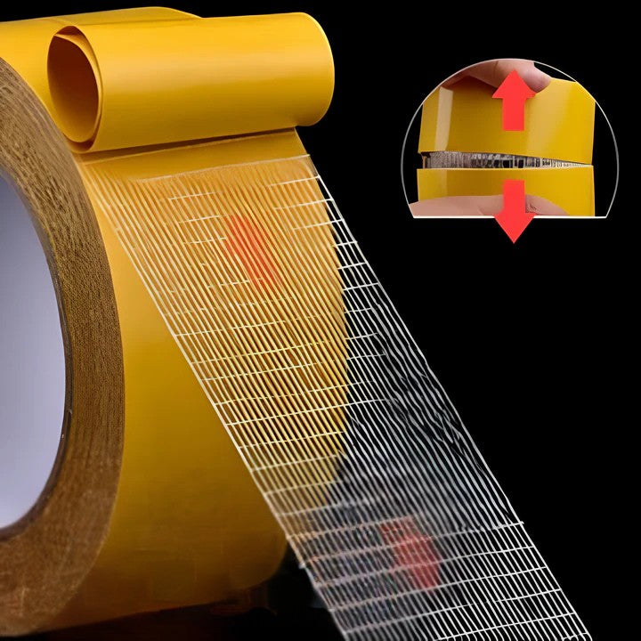 Fibriq™ - Double sided adhesive fiber tape