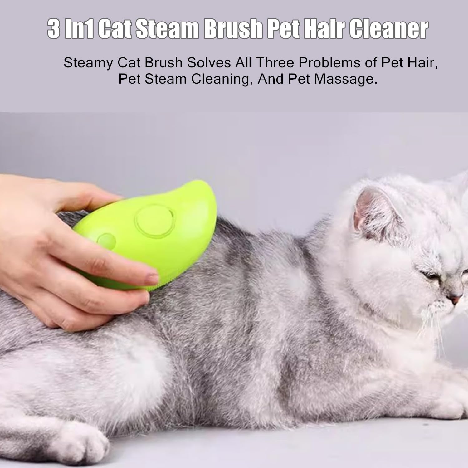 MistMutt™ - Water Spray Massage Comb