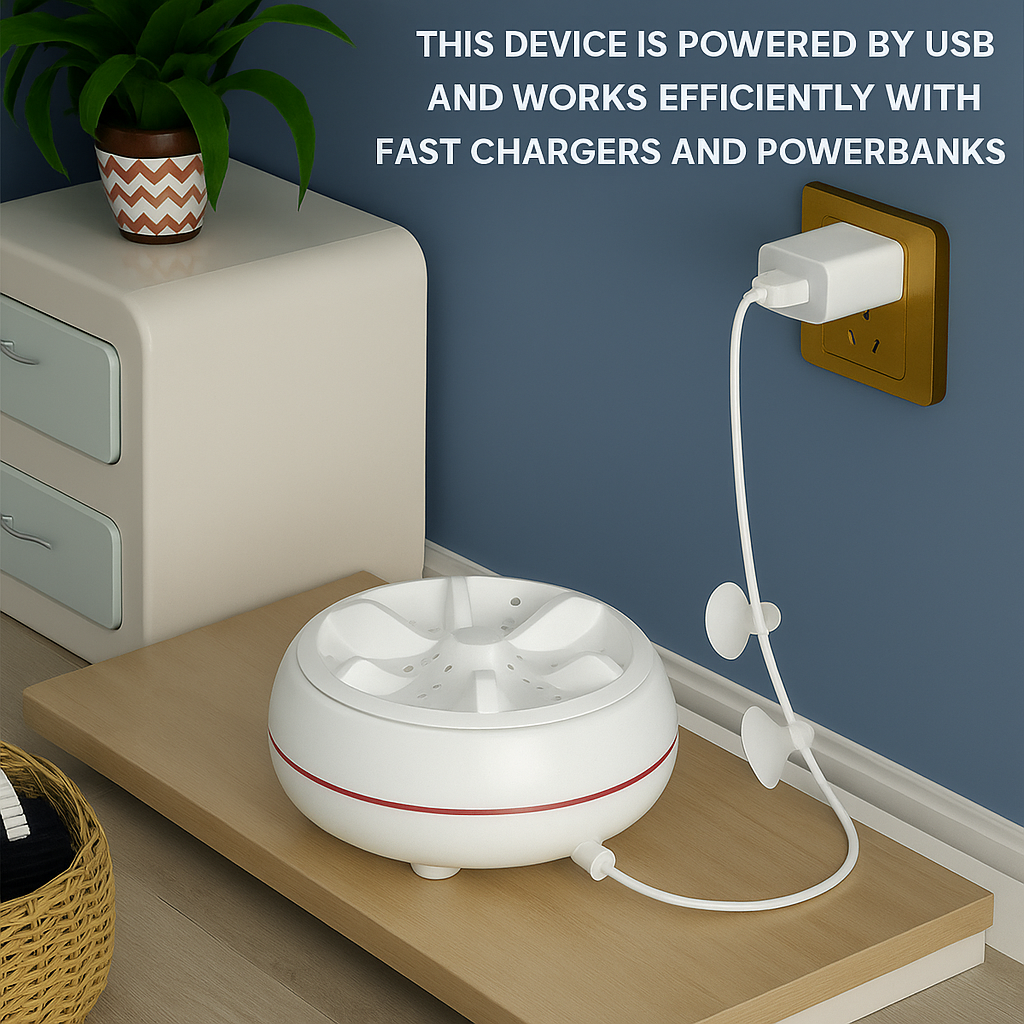 MiniWash™ - Mini 2-in-1 Washing Machine & Dishwasher
