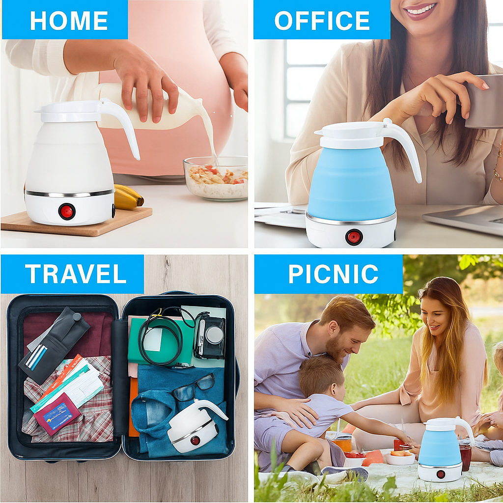 BoilMate™ - Folding Electric Kettle