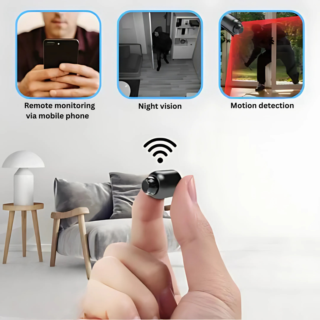 MiniSpy™ | Mini WiFi Security Camera