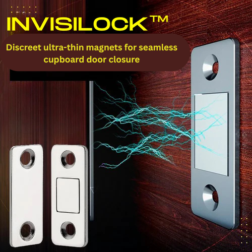 InvisiLock™ | Ultra-thin invisible cabinet door magnets (set of 4)