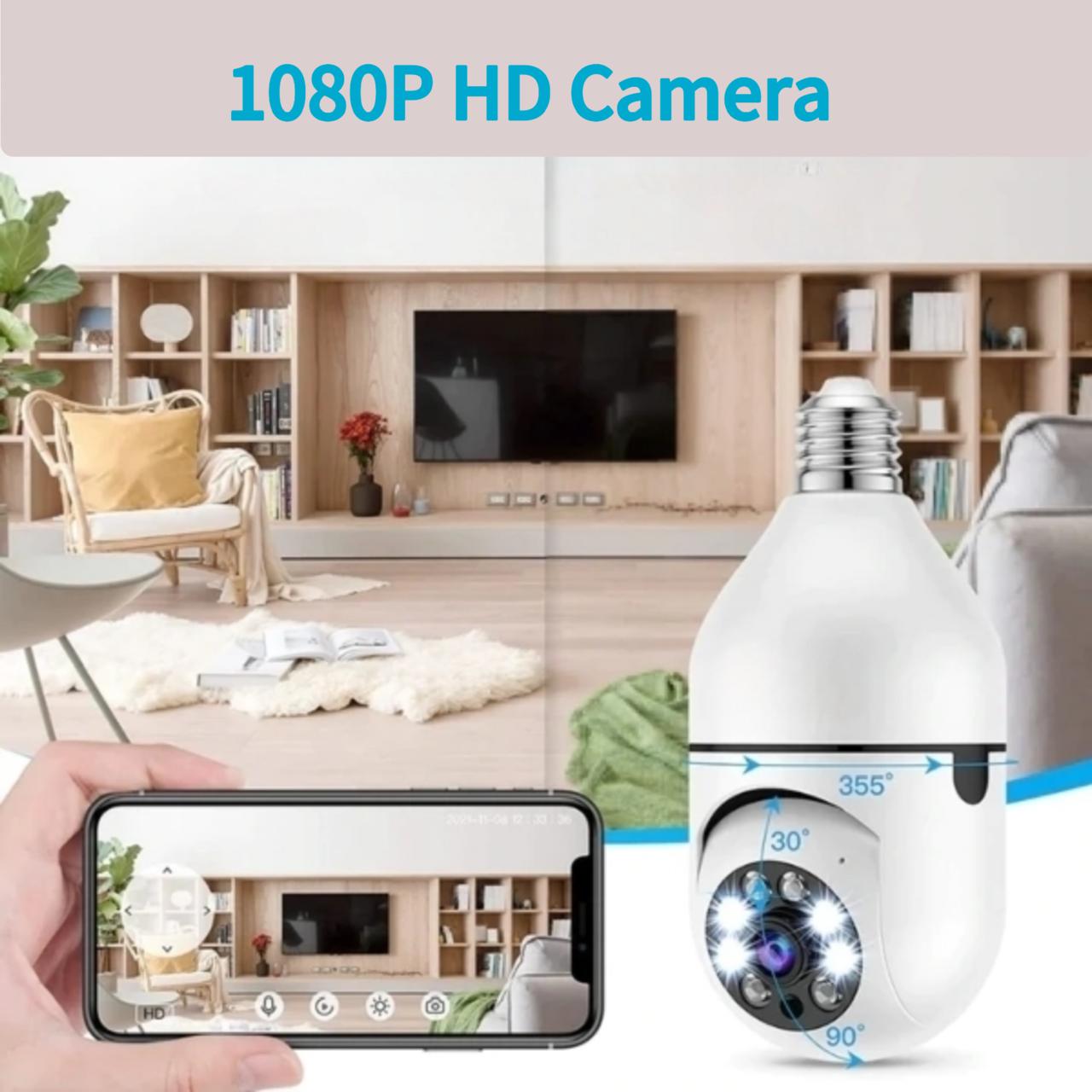 SpyBulb™ - Security Wifi Light Bulb Camera