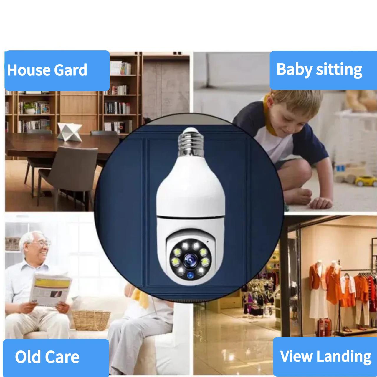 SpyBulb™ - Security Wifi Light Bulb Camera