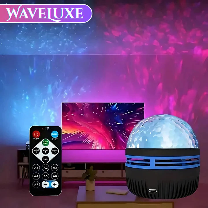 WaveLuxe™ - Water & Aurora Projector