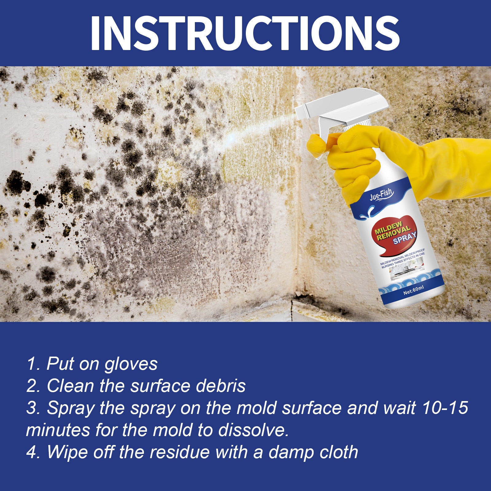 MoldZero™ - Mold Removal Spray