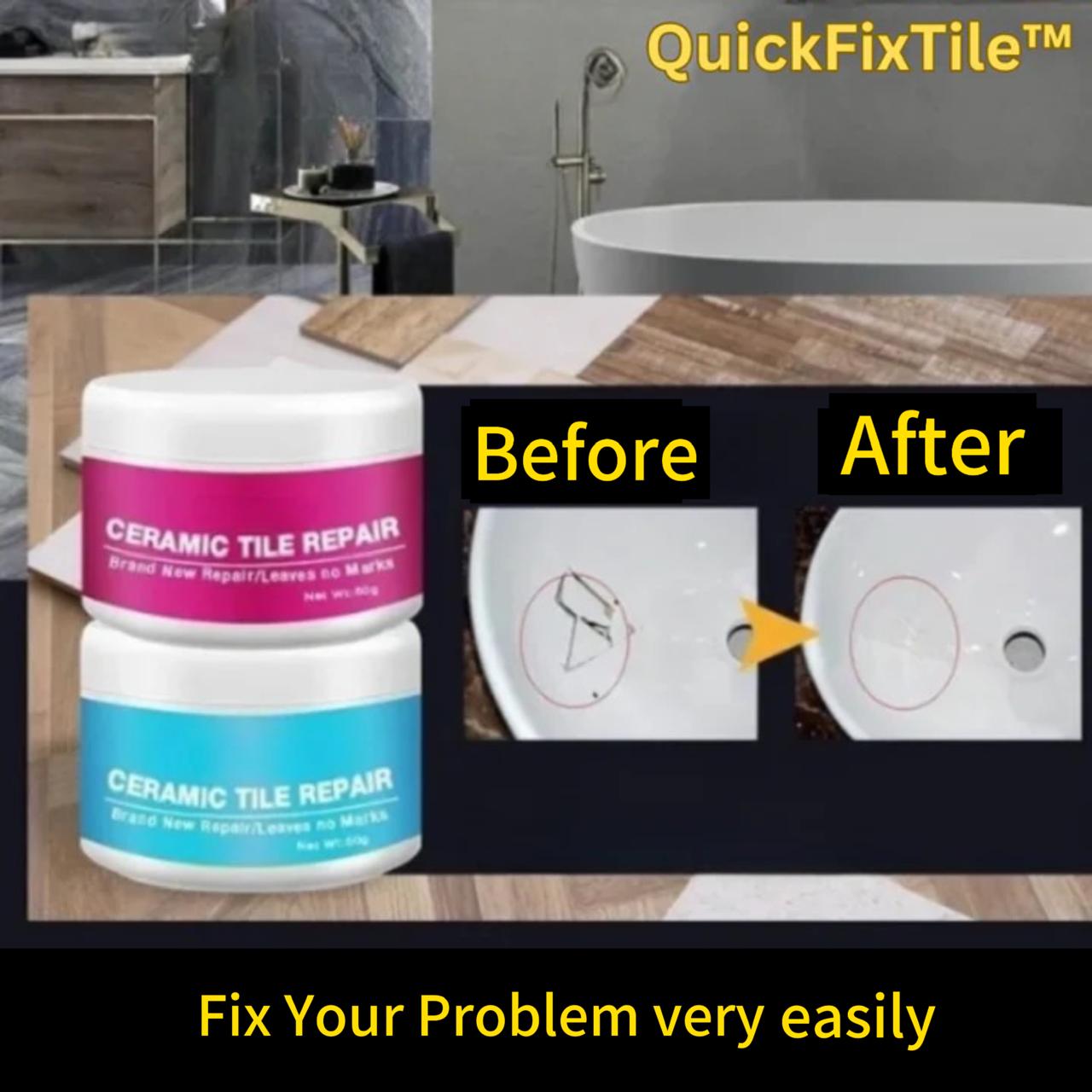 QuickFixTile™ | Repair Paste for Tiles