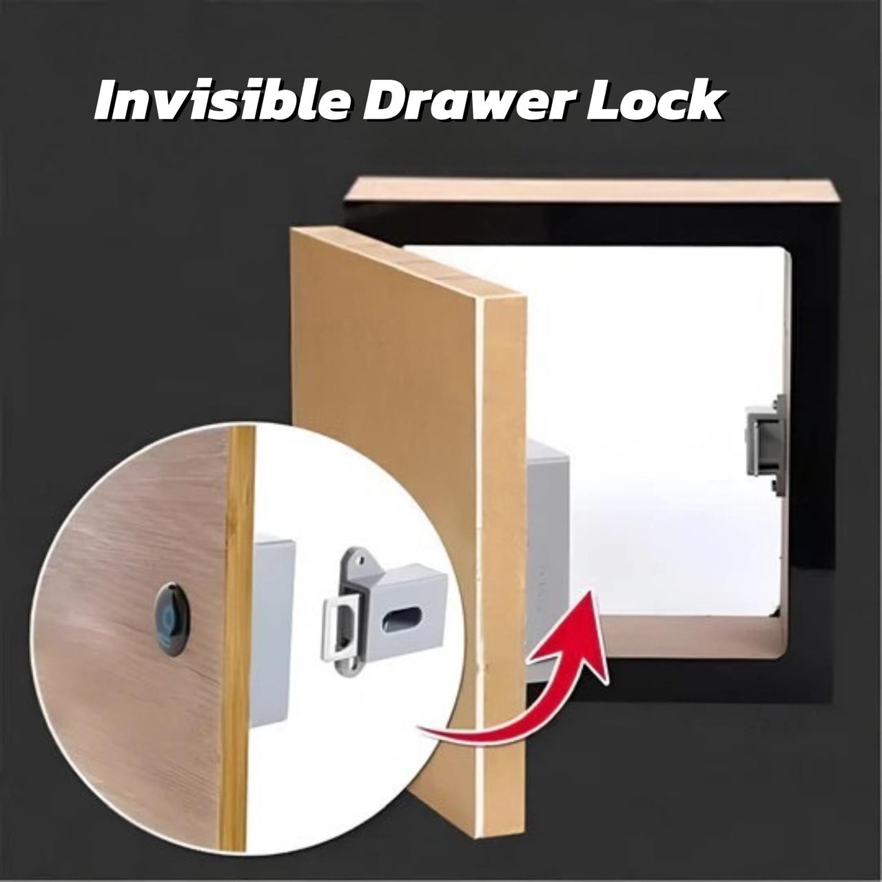 Hidlock™ - Invisible Drawer Lock