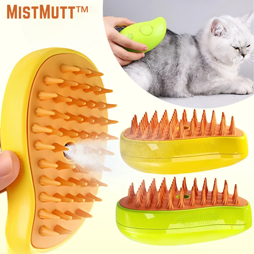 MistMutt™ - Water Spray Massage Comb