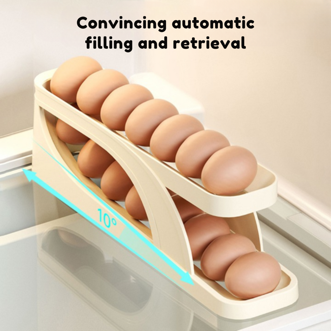 EggEase™ - Automatic Rolling Egg Rack