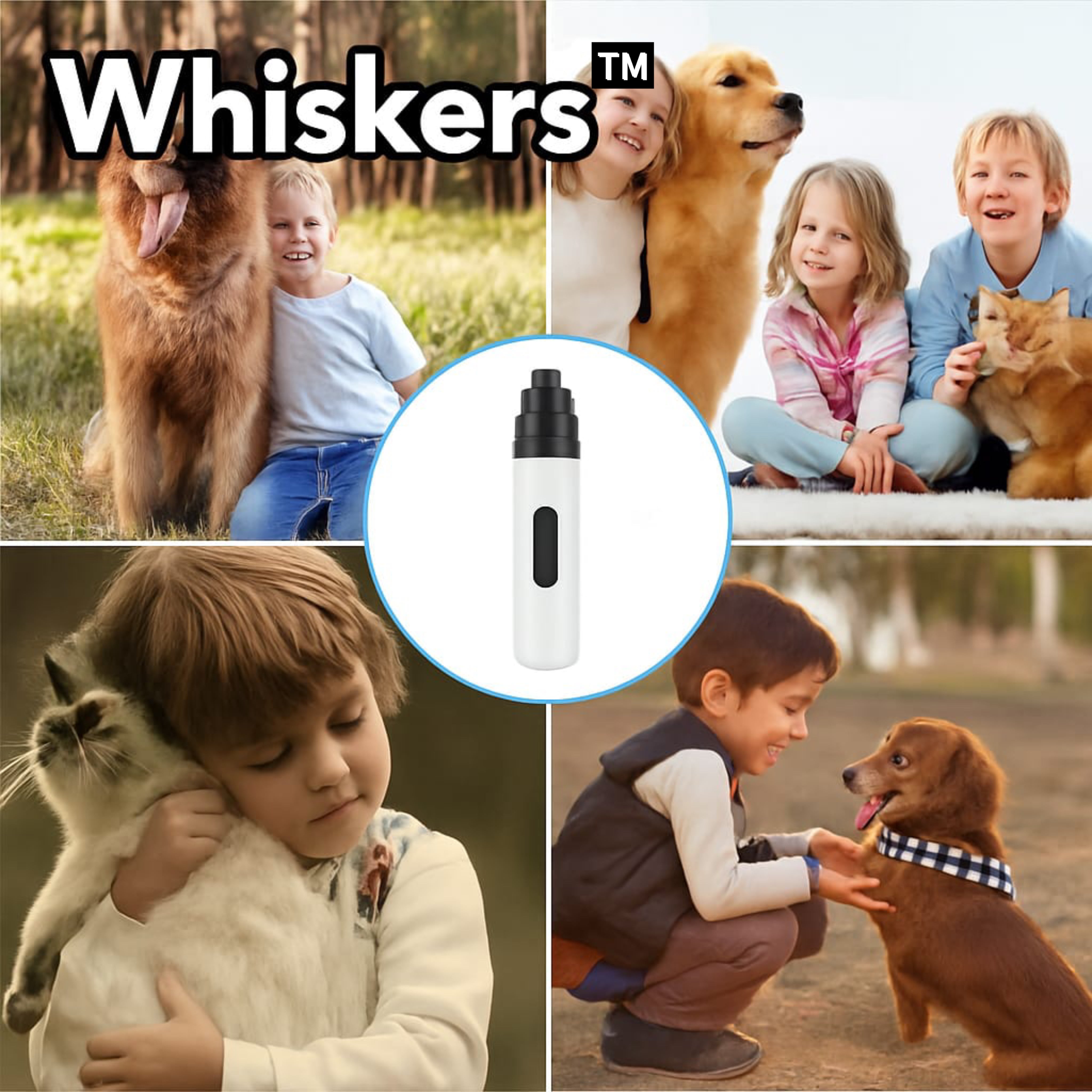 Whiskers™ - Electric Pet Nail Clipper