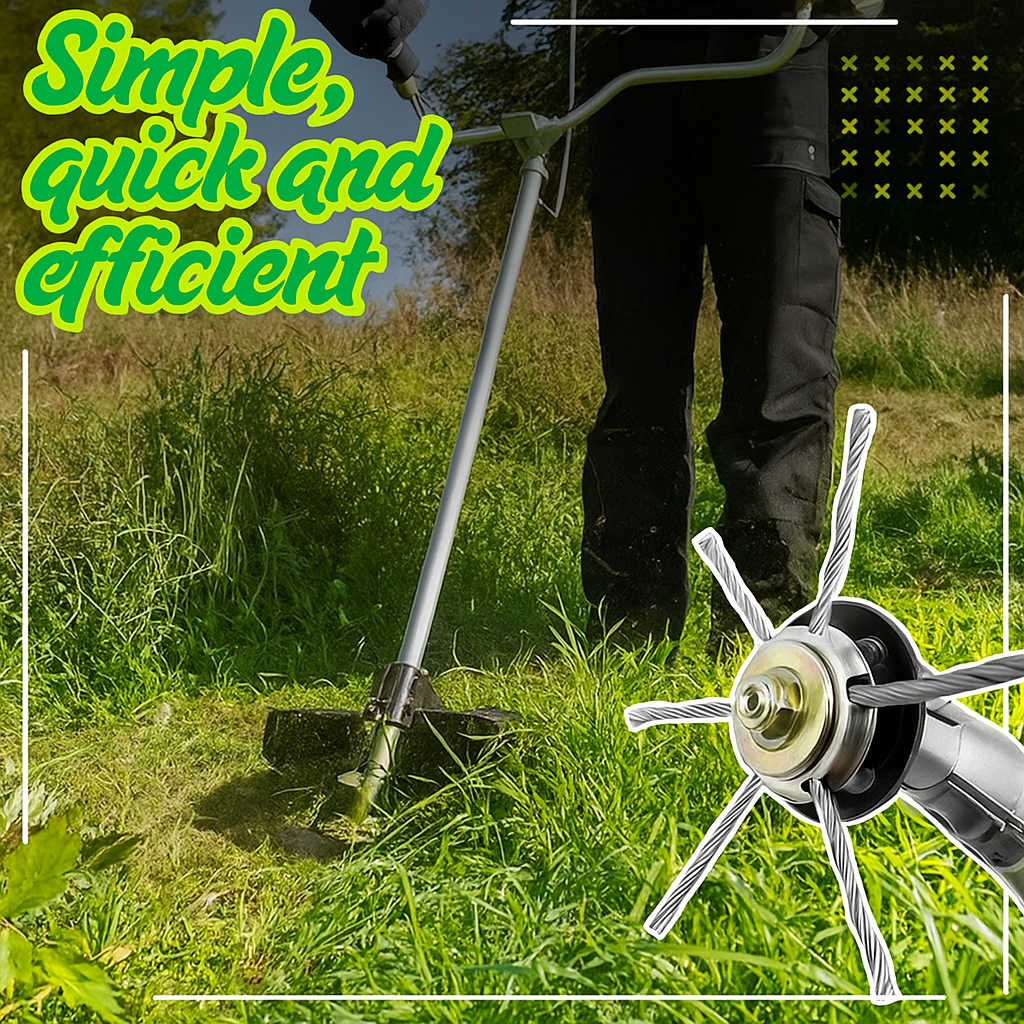 GrassRipper™ - Steel Wire Grass Cutter