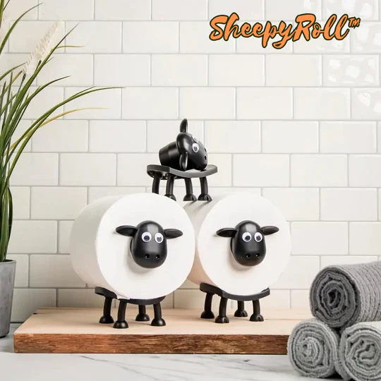 SheepyRoll™ - Decorative Roll Holder