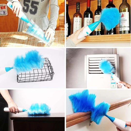 DustWhirl™ - Electric Rotating Cleaning Brush