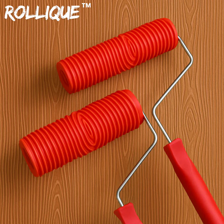 Rollique™ - Textured patterned paint roller
